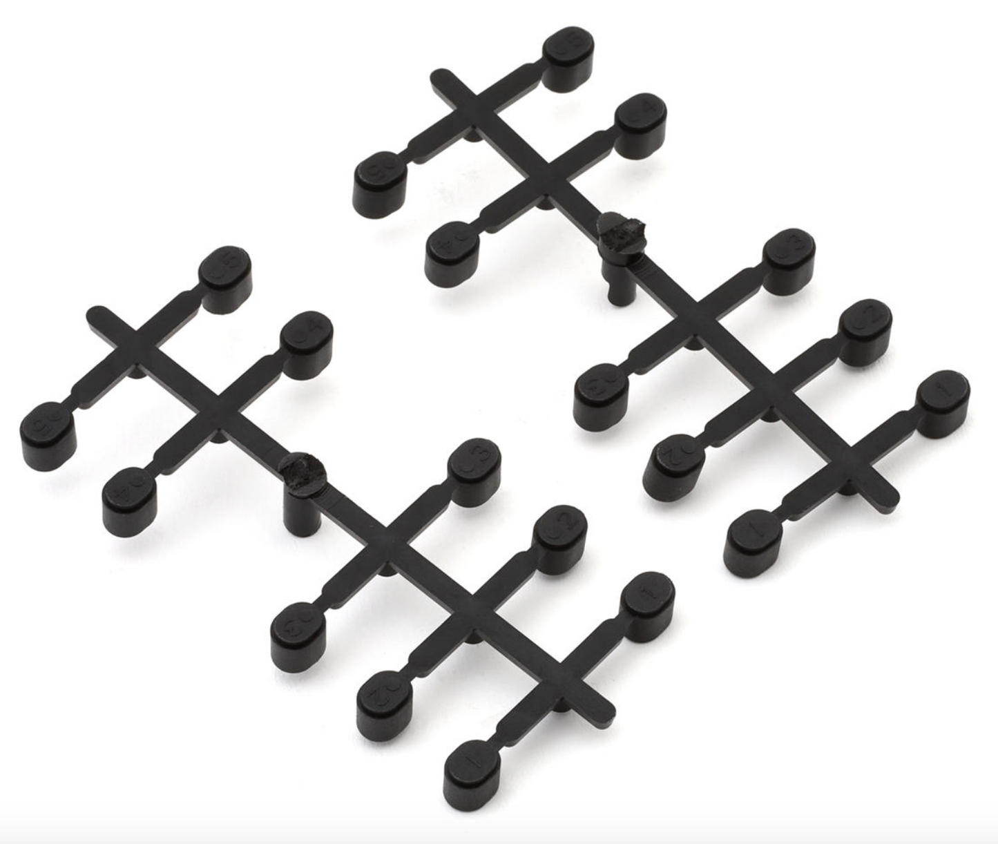 Yokomo RD2.0 Aluminum Adjustable Suspension Mount Set (Purple)