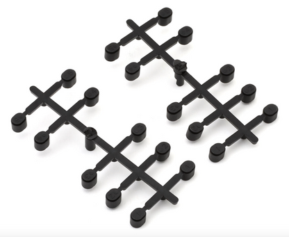 Yokomo RD2.0 Aluminum Adjustable Suspension Mount Set (Blue)