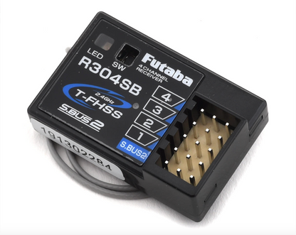Futaba 4PM Plus 4-Channel 2.4GHz T-FHSS Radio System w/R304SB Receiver