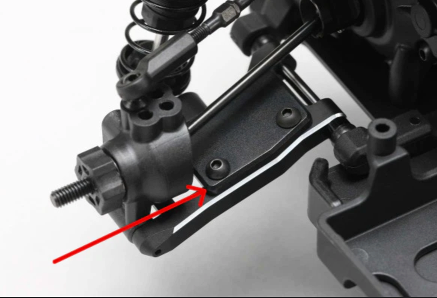 Yokomo BRASS REAR SUSPENSION ARM WEIGHT (Y2-008RW10) - FOR Y2-008RAW - 10g