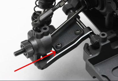 Yokomo BRASS REAR SUSPENSION ARM WEIGHT (Y2-008RW10) - FOR Y2-008RAW - 10g