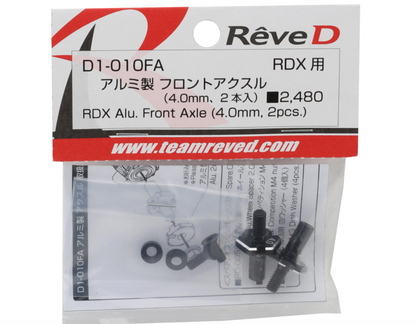 Reve D RDX Aluminum Front Axle (4mm) (2)