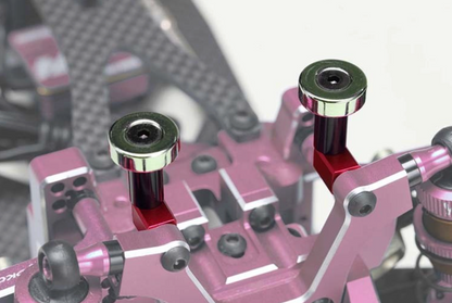YOKOMO MAGNET FRONT BODY MOUNT (RED)(ZS-016MGFR)