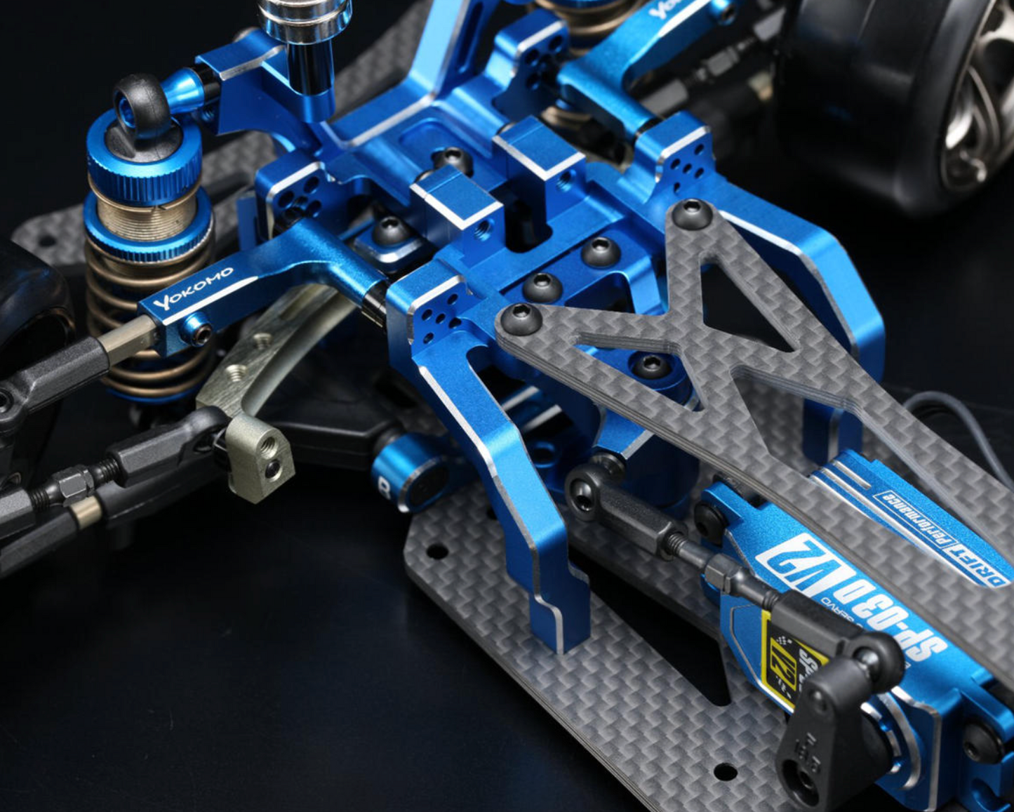 Yokomo Master Drift MD3.0 1/10 2WD Electric Drift Car Kit (Blue) (Limited Edition)