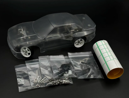 RTS 1-24 RWD Drift PRE-ASSEMBLED Chassis Kit with Body Rims Tires [Rhino Racing] RTS-2402