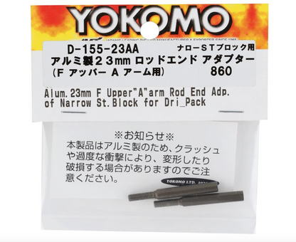 Yokomo 23mm Rod End Adapter (2) (Narrow Steering)