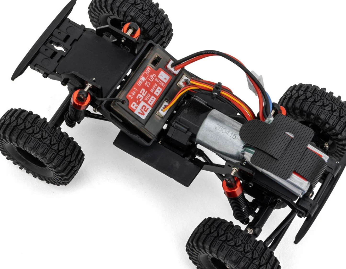 Redcat Ascent-32 V2 1/32 4WD RTR Rock Crawler (Green) w/2.4GHz Radio, Battery & Charger