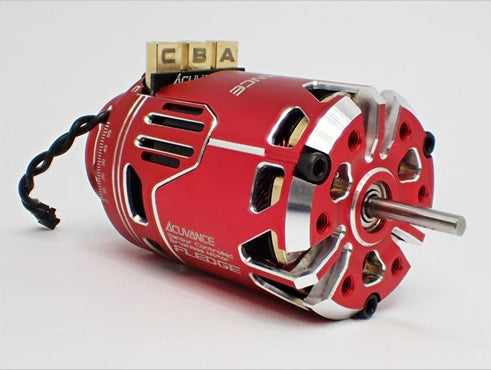 FLEDGE Forced Air-Cooled Brushless Motor for 1-10 RC CAR - 13.5T - Red