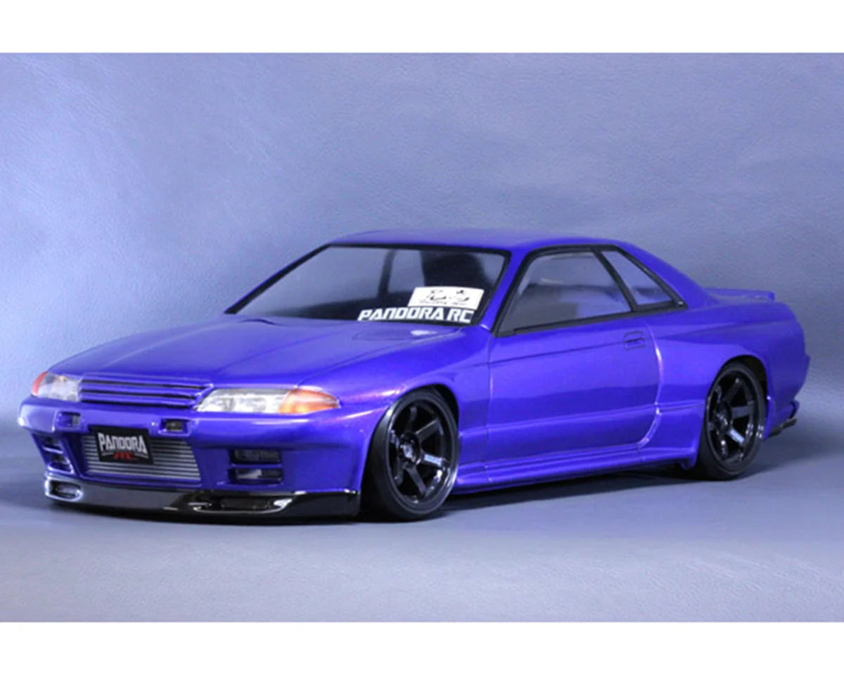 Pandora RC 1/10 Nissan Skyline BNR32 GT-R Drift Body Set (Clear) (258-262mm)