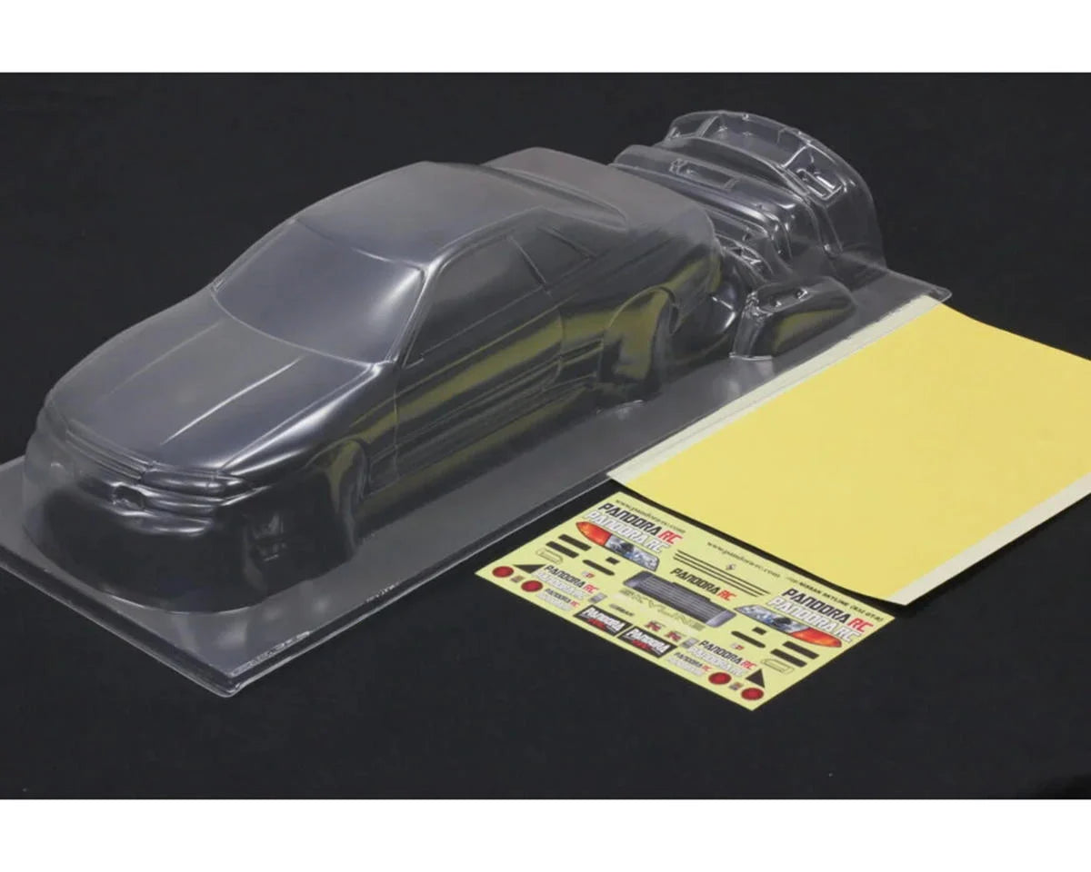 Pandora RC 1/10 Nissan Skyline BNR32 GT-R Drift Body Set (Clear) (258-262mm)