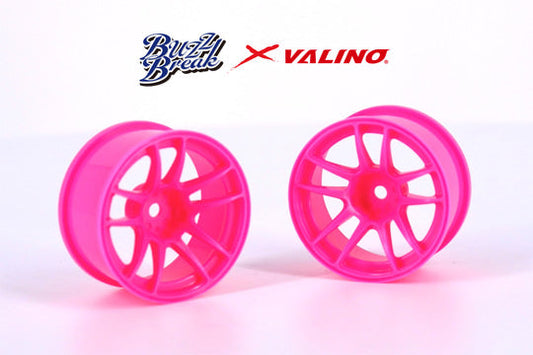 Buzz Break Valino N820S - PINK 7mm 1/10 Wheel Rims [Overdose] BB-RW-015