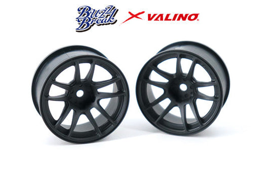 N820S R-Spec - BLACK 7mm 1/10 Wheel Rims [Overdose] BB-RW-025