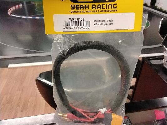 Yeah Racing XT60 to 5mm Charge Cable