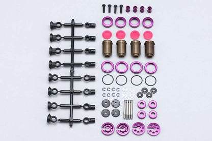 YOKOMO SLF BIG BORE SHOCK SET FOR YD-2 SERIES (PURPLE)(Y2-SBBSPA)